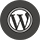 Das Logo von Wordpress