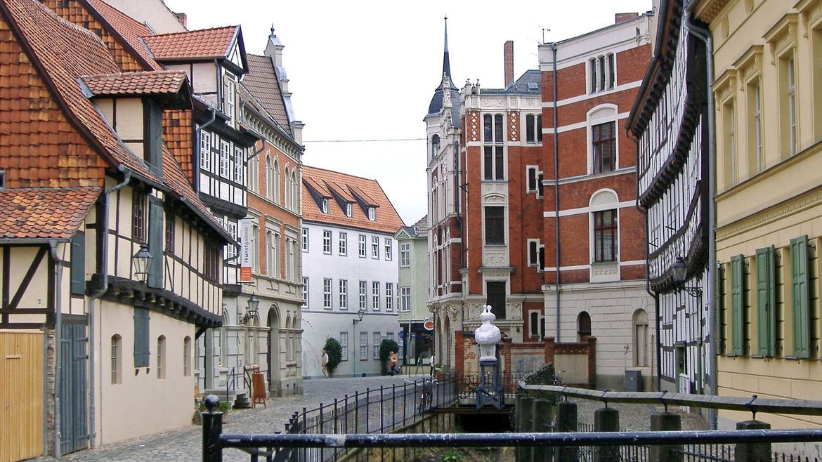 Die Altstadt von Quedlinburg ist ein Flächendenkmal