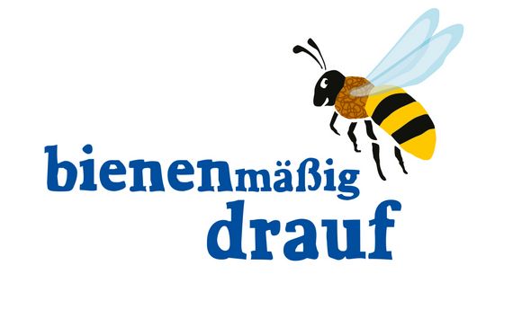 Logo bienenmäßig drauf - ein Projekt der Jugendherbergen Baden-Württemberg