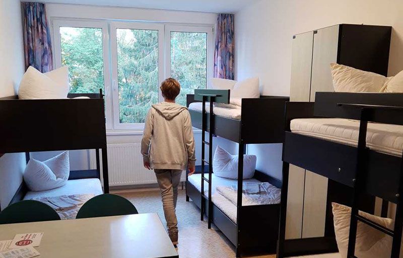 Familienzimmer in Thüringen in der Jugendherberge Ilmenau