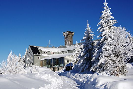 Erzgebirge Jugendherberge Klingenthal Winter Skilager