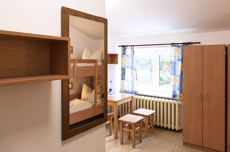 Gemütliche Mehrbettzimmer mit bis zu sieben Betten