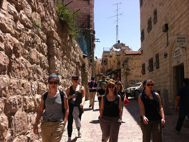 Unterwegs in der Altstadt von Jerusalem