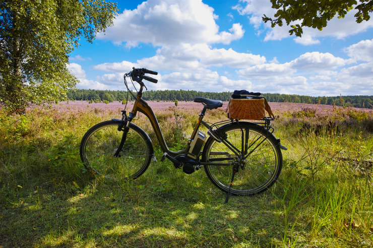Radfahren in der Lüneburger Heide