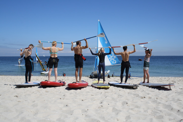 Stand-Up-Paddling auf Sylt