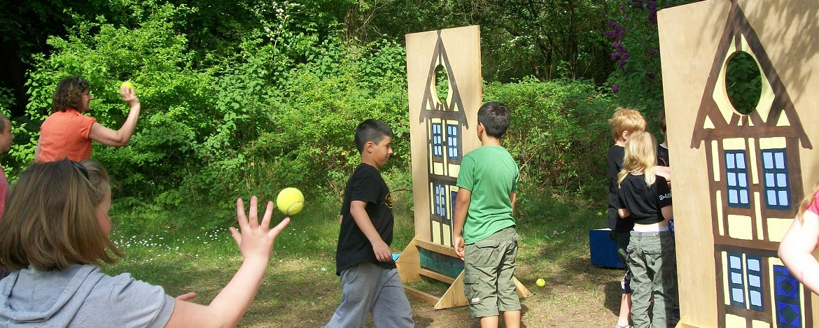 Spiele für junge Schulklassen in der Jugendherberge Mölln