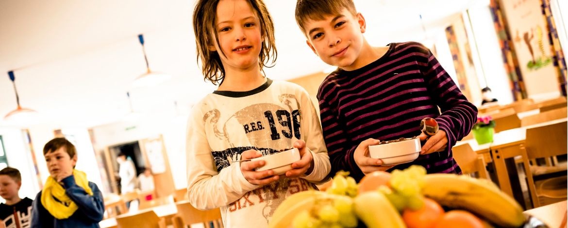 Gesunde und ausgewogene Ernährung in der Jugendherberge