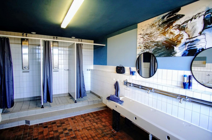 Badezimmer Jugendherberge Hörnum auf Sylt