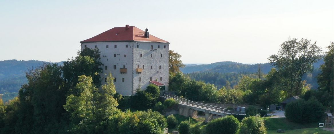 Rittersleut auf der Burg Saldenburg