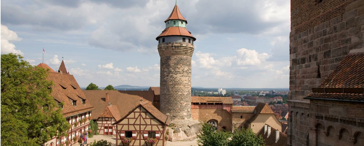 Blick auf den Sinnwellturm, © Bayerische Schlösserverwaltung, Rainer Herrmann, München