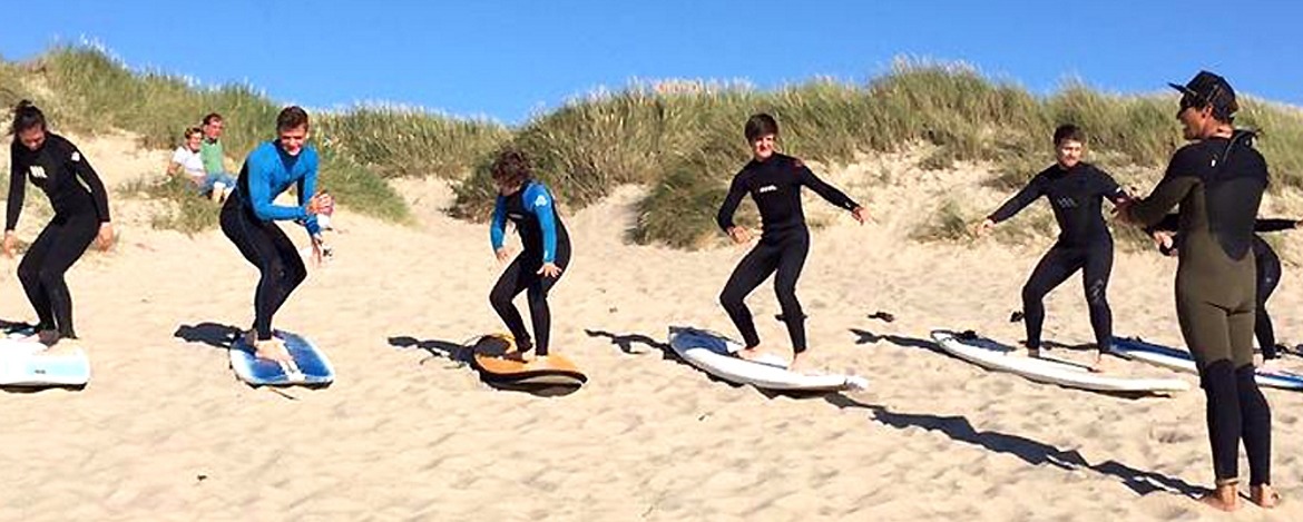 Surfen lernen in Westerland auf Sylt